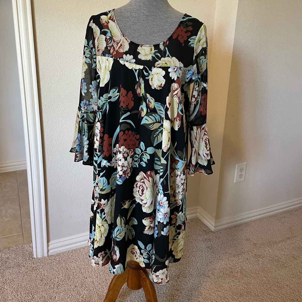 Fall Floral dress
